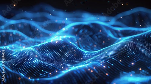 Dynamic Wave of Light