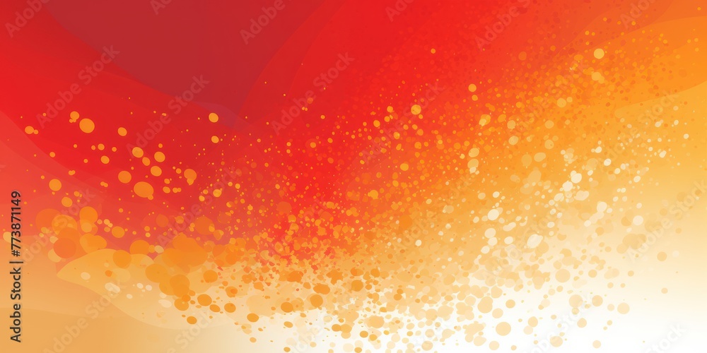 Gold red orange gradient gritty grunge vector brush stroke color halftone pattern