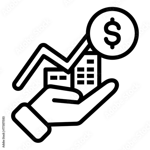 Asset Acquisition Icon