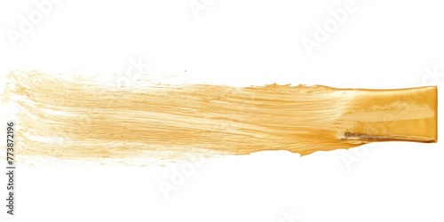 Gold thin barely noticeable paint brush lines background pattern isolated on white background gritty halftone