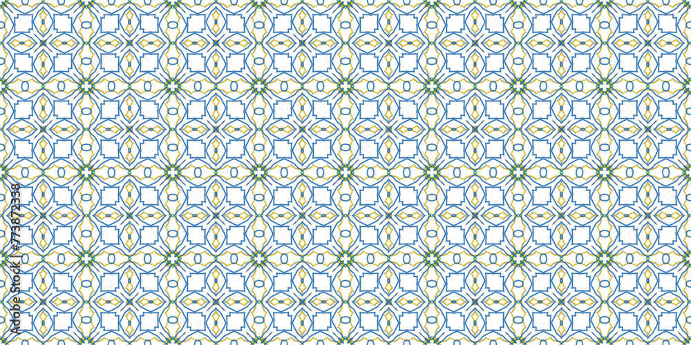 Seamless pattern on a white background. Contemporary modern Ukrainian embroidery