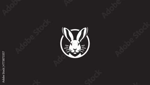Rabbit, rabbit design, rabbit logo, rabbit design logo, rabbit head, rabbit face, rabbit head design, rabbit face design 