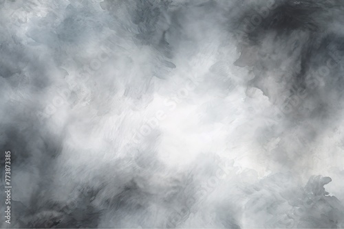 Gray dark watercolor abstract background