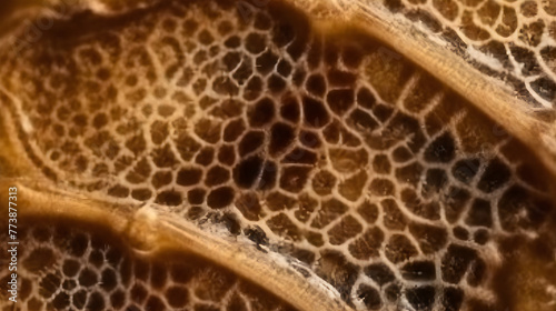 A captivating pattern is displayed on the seahorse's skin, which features a blend of complex and robust textures.