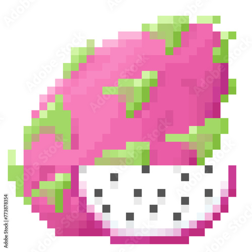 Pixel Dragon Fruit 3200x3200