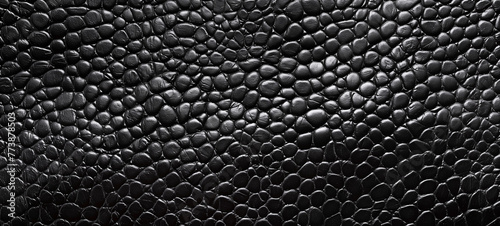 Top view texture of pebbled leather exhibiting a surface adorned with small raised bumps that create a tactile and visually interesting pattern