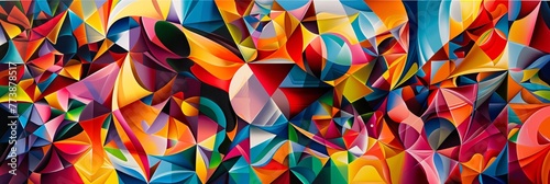 A Kaleidoscopic Journey Through Abstract Patterns and Geometric Shapes
