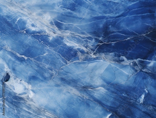 Indigo marble texture background