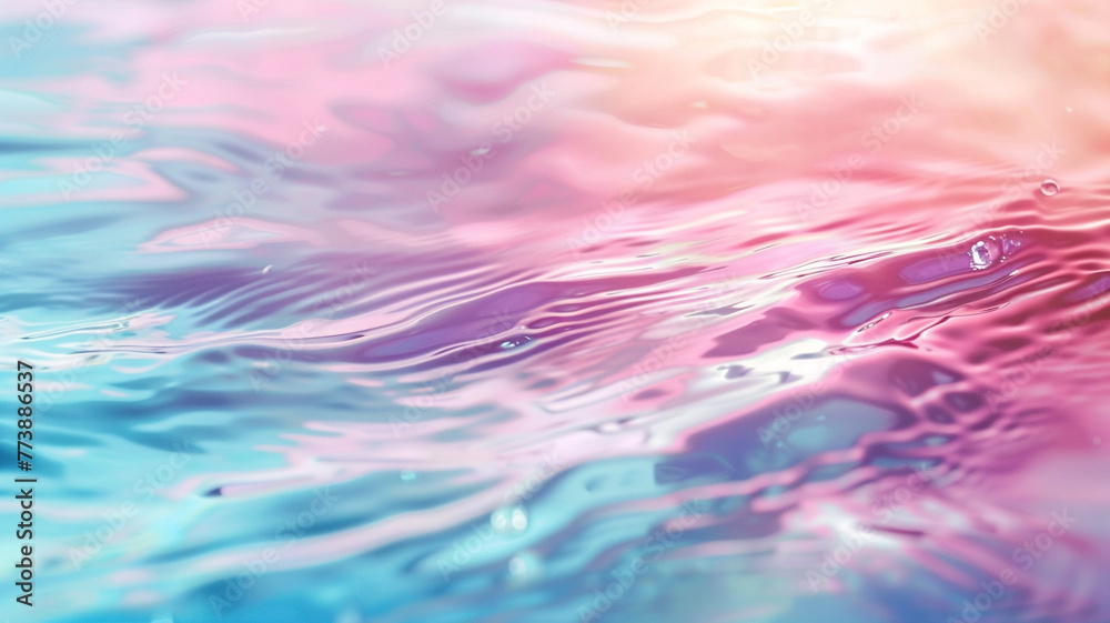 water are pastel gradient abstract background