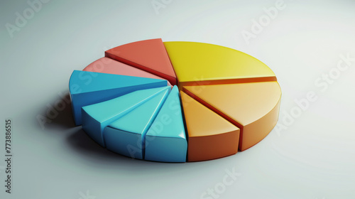 A pie chart illustration showing the different types of engineering that Hispanic and Latinx engineers work in, such as civil engineering