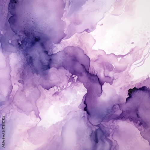 Lavender dark watercolor abstract background 