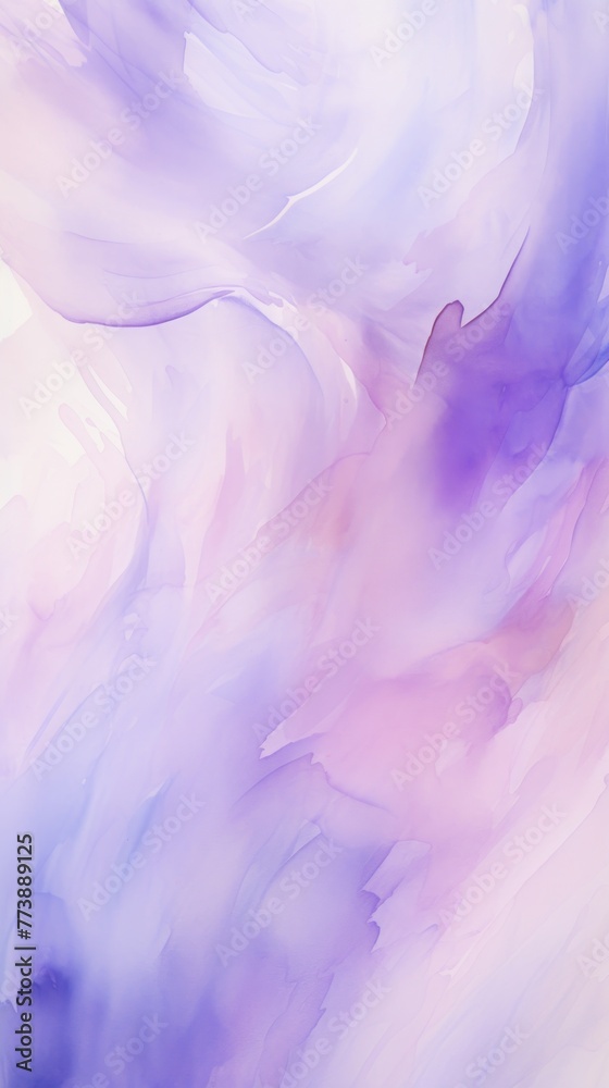 Lavender light watercolor abstract background
