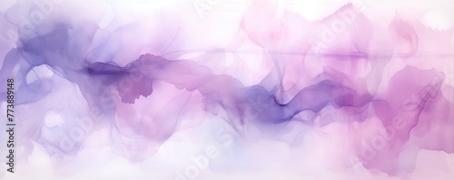 Lavender light watercolor abstract background