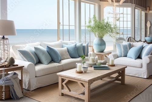 Coastal Cottage Living: Beach-Style Comfort & Coastal Vibes