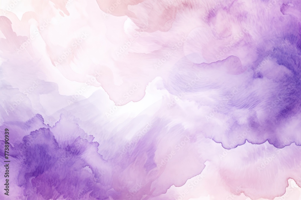 Lavender watercolor abstract background