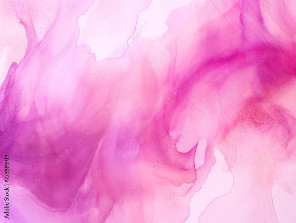 Magenta light watercolor abstract background