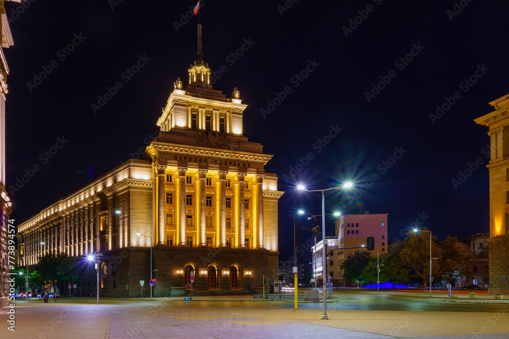 National Assembly (parliament) building, in Sofia