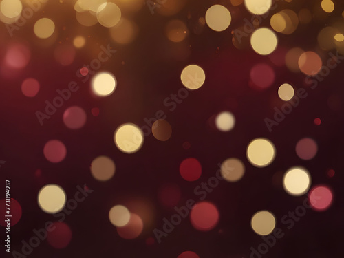 Abstract Blur Bokeh Banner Background