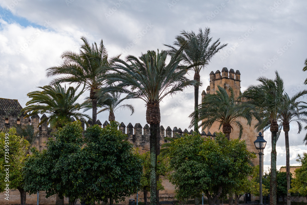 Alcazar of the Christian Monarchs in Córdoba, Spain