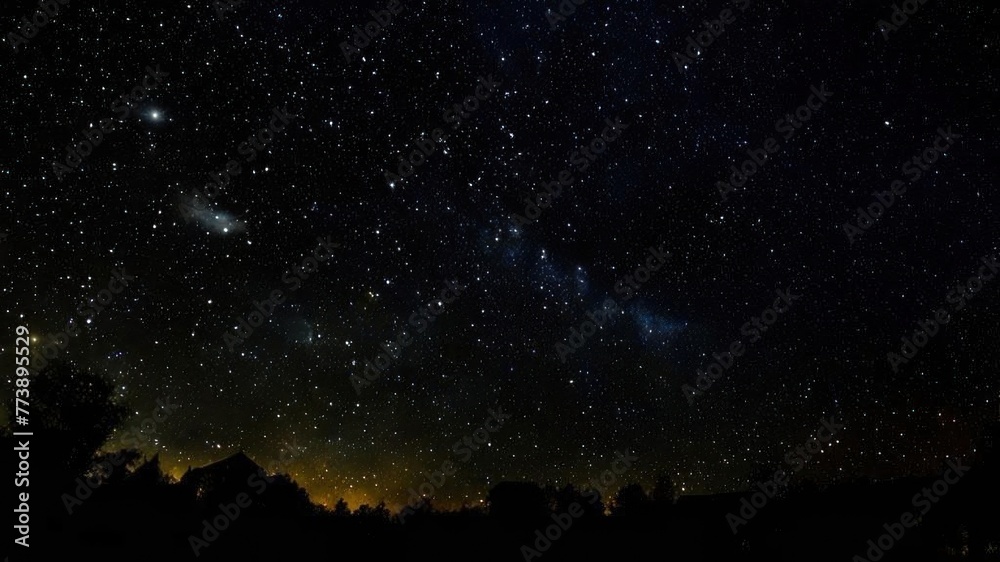 Night sky, stars and space. Night sky, stars and space.