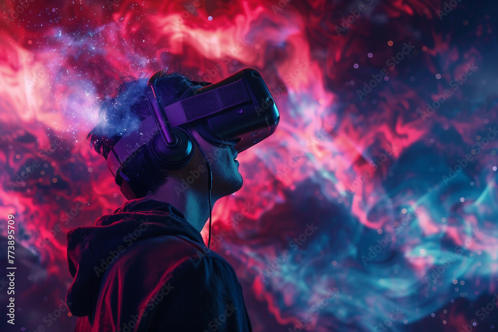 God in VR Presides over cosmic realms, uniting divinity with infinite virtual universes God in VR Presides over cosmic realms, uniting divinity with infinite virtual universes