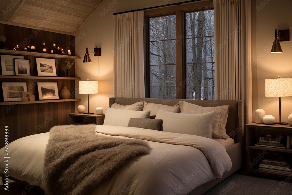 Cozy Guest Room Ideas: Warm Lighting and Soft Textures Inspiration