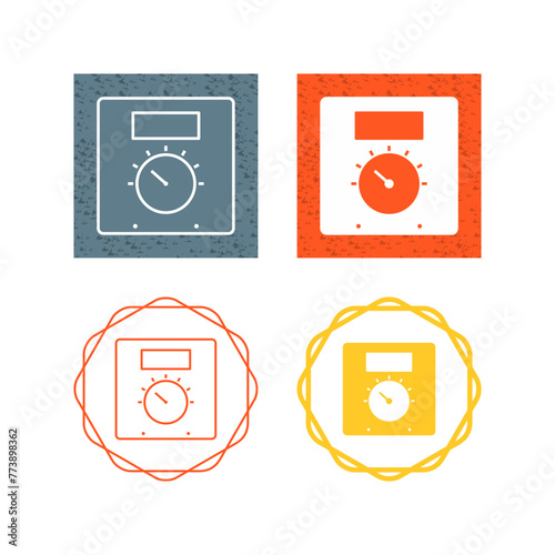 Thermoregulator Vector Icon