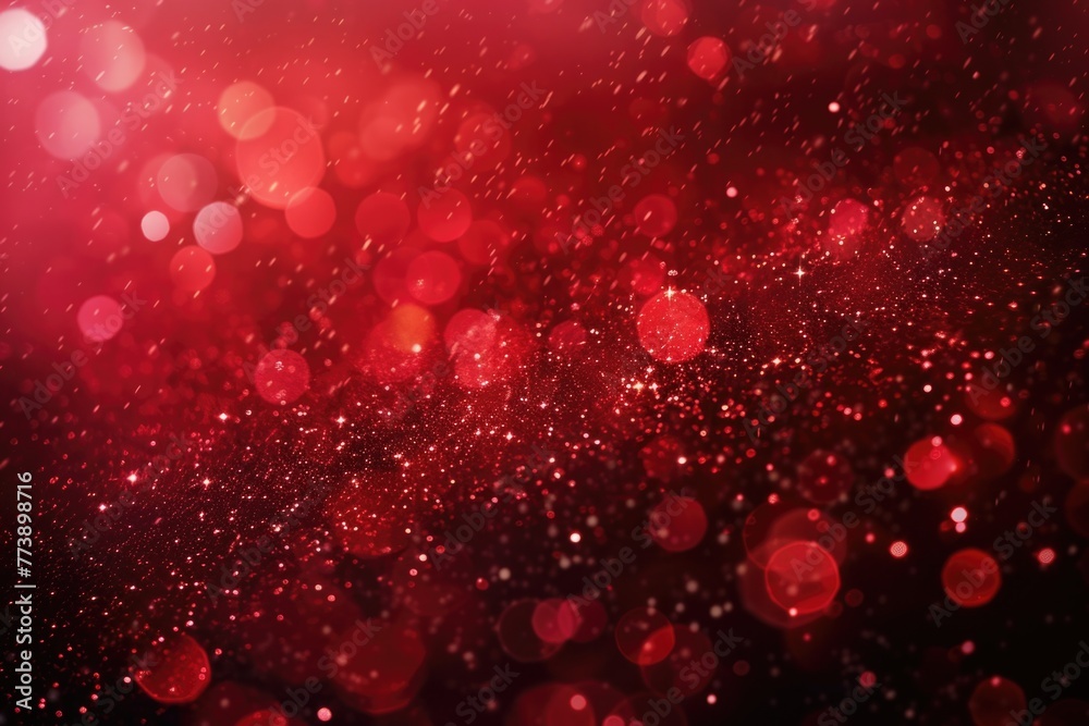 Abstract Background Red. Christmas Graphic Design with Velvet Texture
