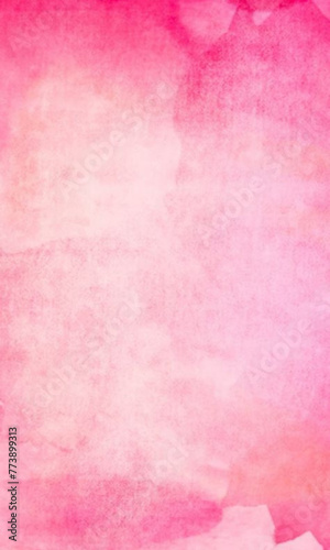 painting of a pink and brown abstract