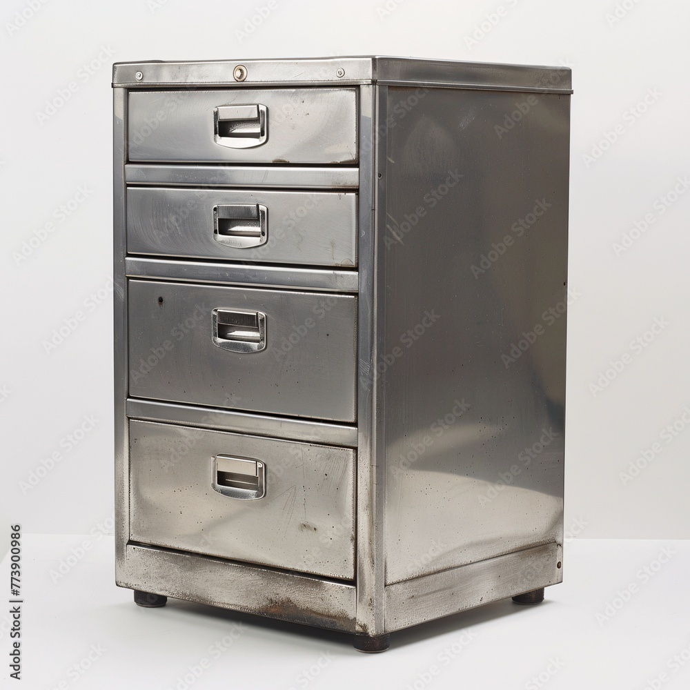 Metallic Storage A Modern Approach to Organizing Your Office Generative AI Metallic Storage A Modern Approach to Organizing Your Office Generative AI