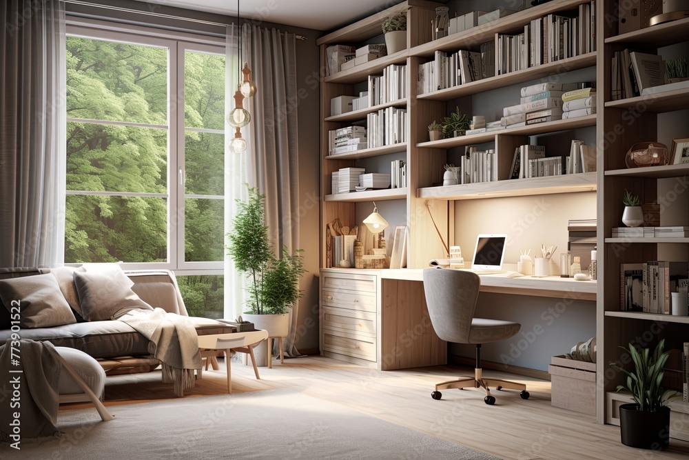 Brilliant Study Room Ideas: Enhance Productivity with Creative Organization and Bright Lighting Brilliant Study Room Ideas: Enhance Productivity with Creative Organization and Bright Lighting