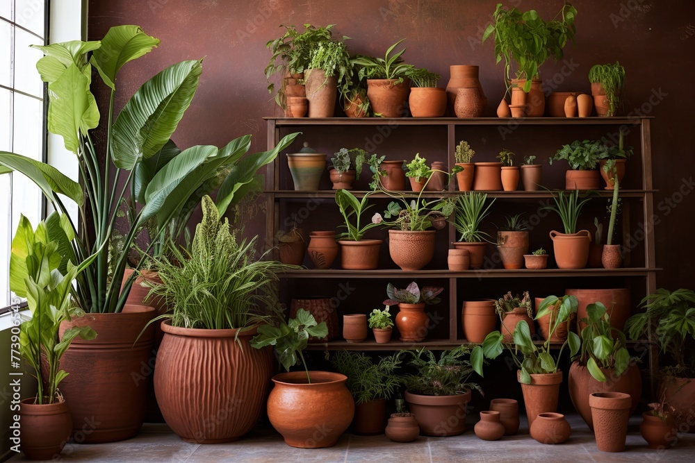Terracotta Planter Paradise: Earthy Organic Indoor Living Room Gardening Ideas Terracotta Planter Paradise: Earthy Organic Indoor Living Room Gardening Ideas