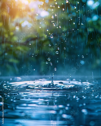 Water Drop, Nanotechnology in Rainwater Harvesting systems