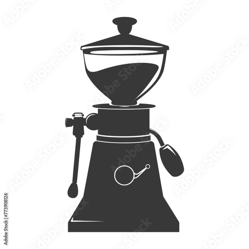 silhouette coffee grinder black color only