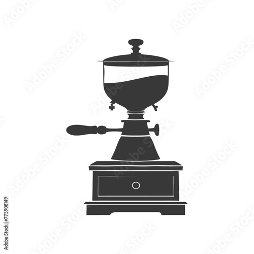 silhouette coffee grinder black color only