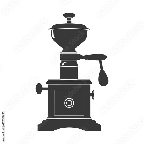 silhouette coffee grinder black color only
