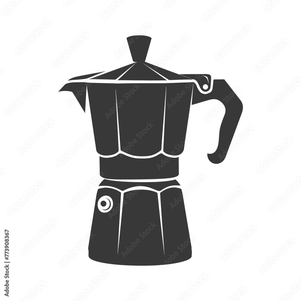 silhouette coffee maker black color only silhouette coffee maker black color only