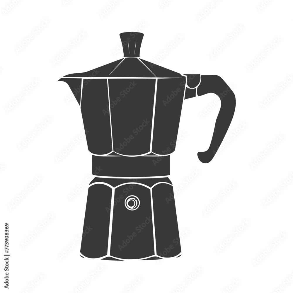 silhouette coffee maker black color only silhouette coffee maker black color only