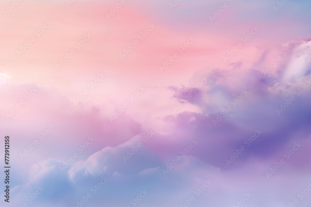 pastel sky.