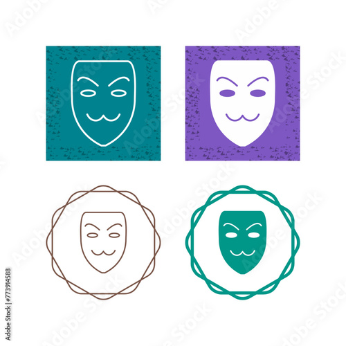 Hacker Mask Vector Icon