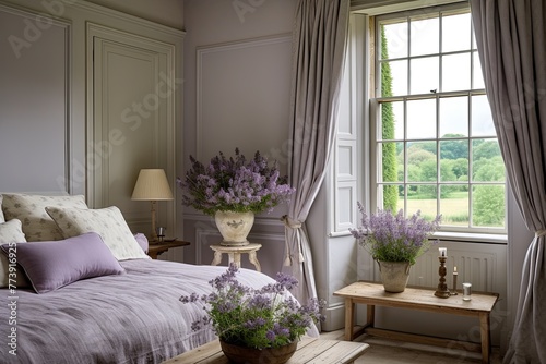 Lavender Lullabies  French Countryside Bedroom Inspirations