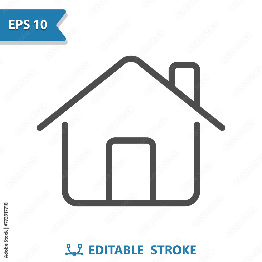House Icon. Home, Building, Real Estate House Icon. Home, Building, Real Estate