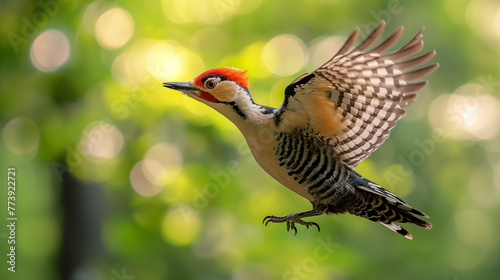 Woodpecker in flight. © Janis Smits