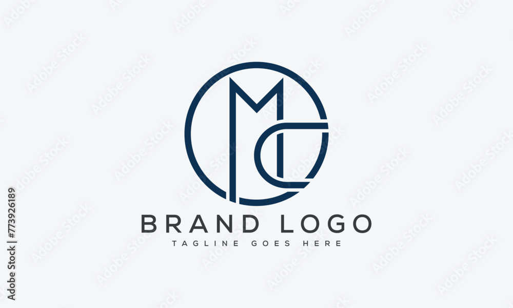 letter MC logo design vector template design for brand letter MC logo design vector template design for brand