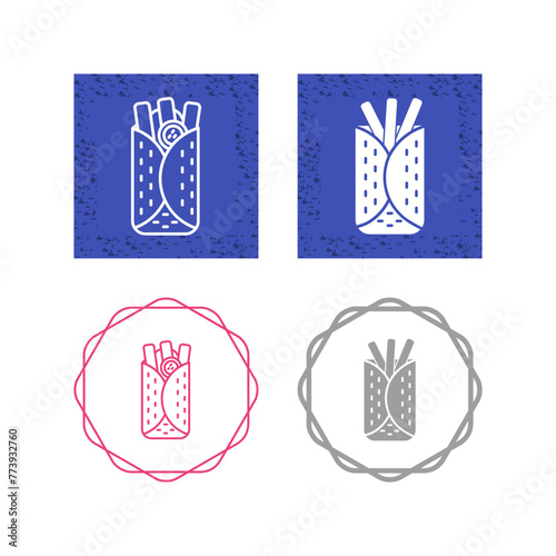 Fajita Vector Icon