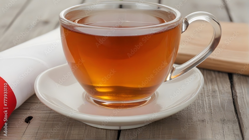cup of tea on a table, ai generated cup of tea on a table, ai generated