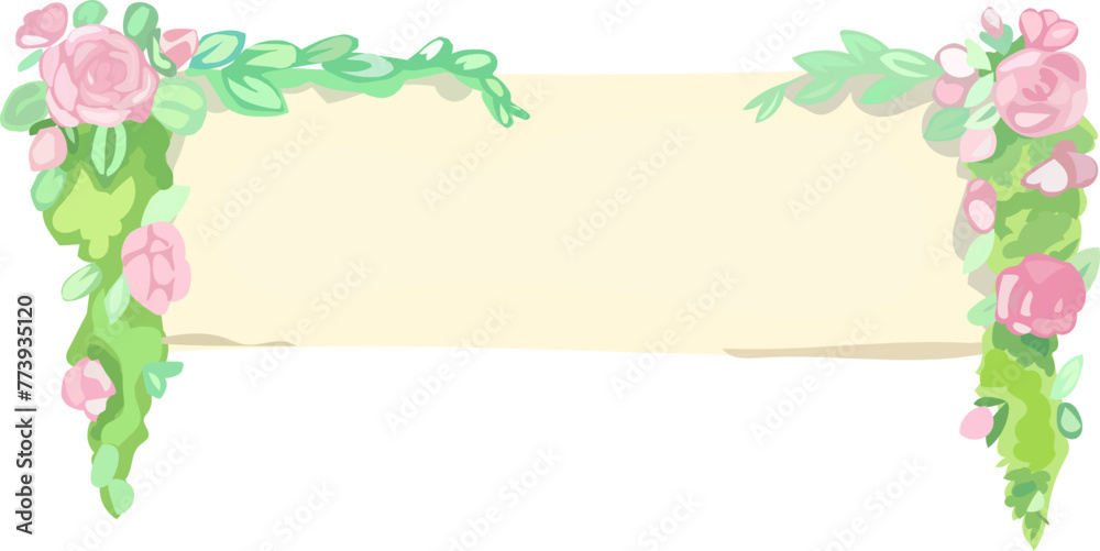 Bush illustration on transparent background.
