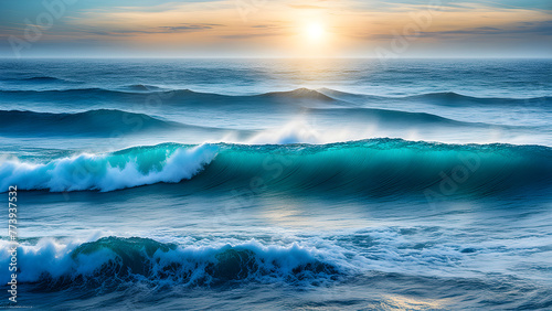 Beautiful Wave Scenery © Echotime