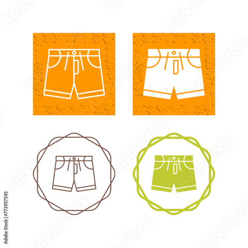 Shorts Vector Icon