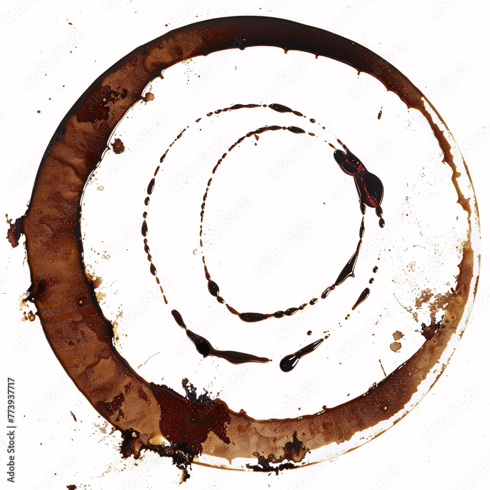 Coffee Stain Art A Monthly Coffee-Themed Trend Generative AI Coffee Stain Art A Monthly Coffee-Themed Trend Generative AI